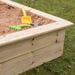 Wooden Mini Square Sandbox and Planter  hi\-res