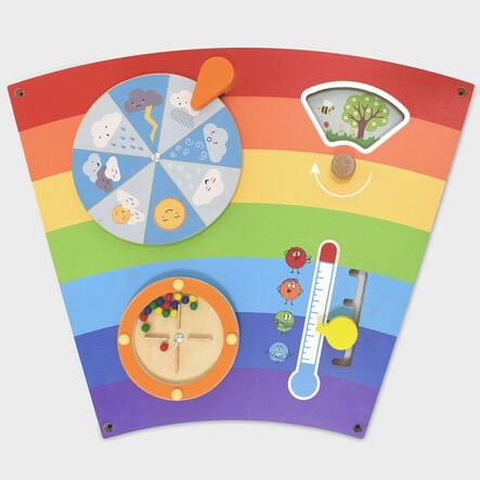 Rainbow Activity Wall Panels  hi\-res
