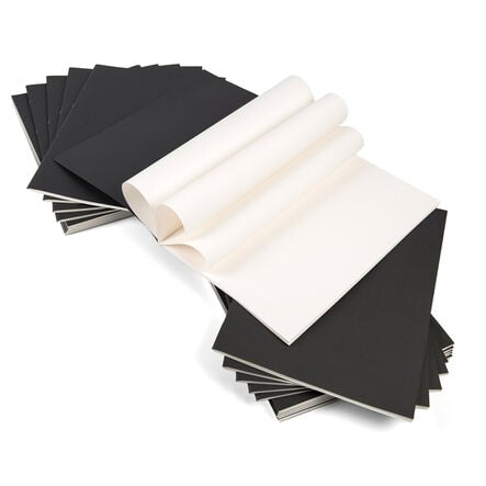 Pisces Stapled Sketchbooks Black A3 140gsm 20pk  hi\-res