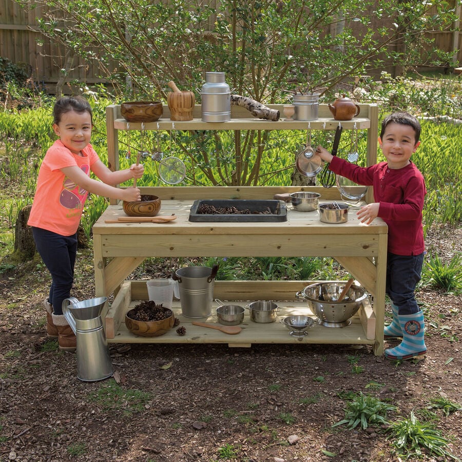 Outdoor kids mud kitchen online