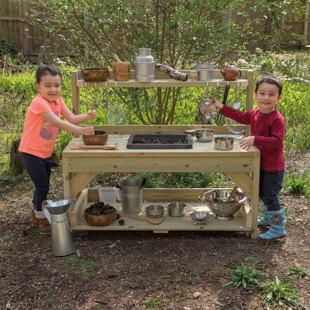 Outdoor Messy Play Wooden Mud Kitchen  hi\-res