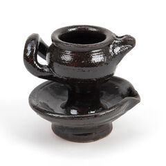 Tudor Oil Lamp Replica 9cm  Tudor Oil Lamp Replica 9cm  hi-res