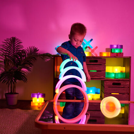 Rainbow Glow Arches  hi\-res