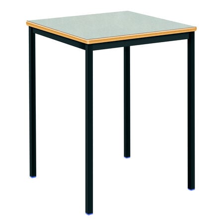 Welded Black Frame Square Tables 60x60cm  hi\-res