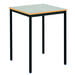 Welded Black Frame Square Tables 60x60cm  hi\-res