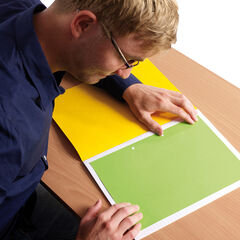 A4+ Exercise Book 8mm Ruled Margin 40pg 50pk  hi-res