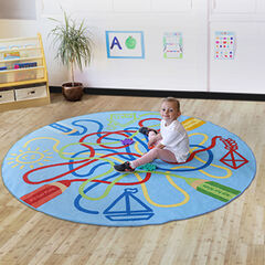 Colour Tubes Mat  Colour Tubes Mat  hi-res