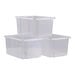 Clear Storage Tubs 3pk  hi\-res
