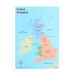 A3 Wipeable Map of the UK Double sided 10pk  hi\-res