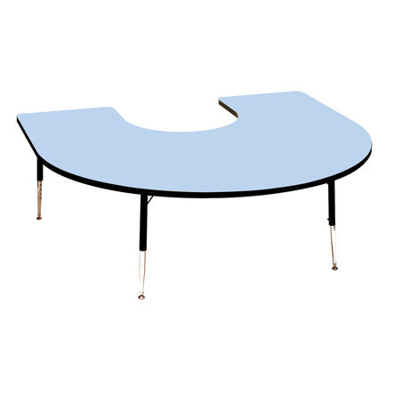 Height Adjustable Horseshoe Classroom Table  hi\-res