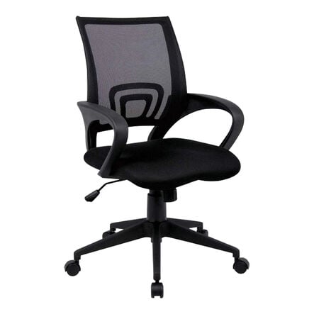 Denali Mid Back Chair \- Black Mesh  hi\-res