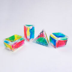 Fidgety Fingers Gel Shapes 4pk  hi-res