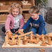 TTS Giant Wooden Stack \x26 Build Construction Set  hi\-res