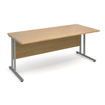 Maestro 25mm Rectangular Office Desks  hi\-res