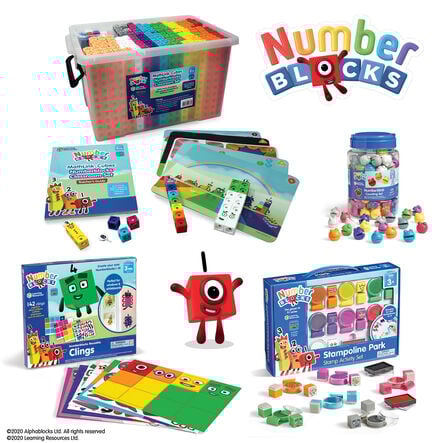 Mathlink® Cubes Numberblocks and Accessories Bundle  hi\-res