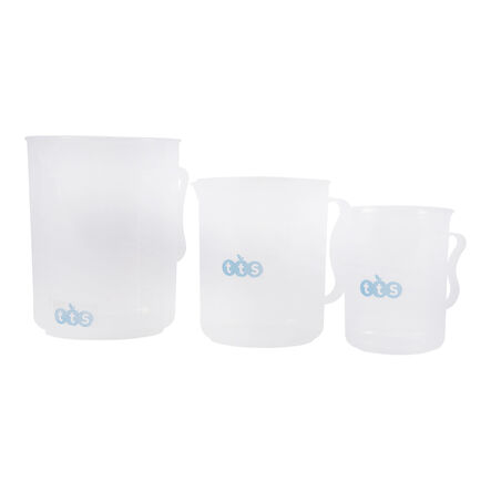 Plastic Measuring Beakers, Cylinders and Jugs Class Set 17pk  hi\-res