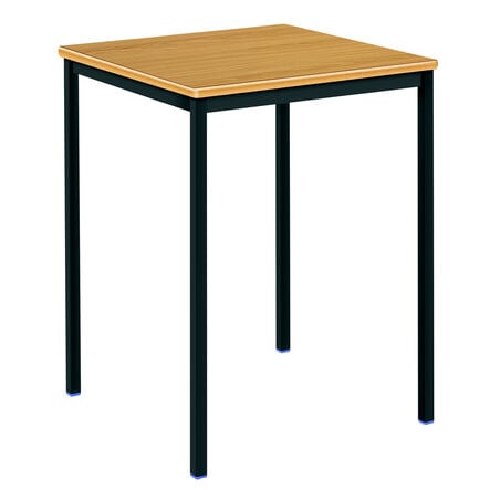 Welded Black Frame Square Tables 60x60cm  hi\-res