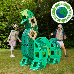 Polydron Dinosaur Recycled Construction Set 130pk  hi-res