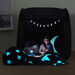 TTS Glow in the Dark Bean Bag Black Black hi\-res