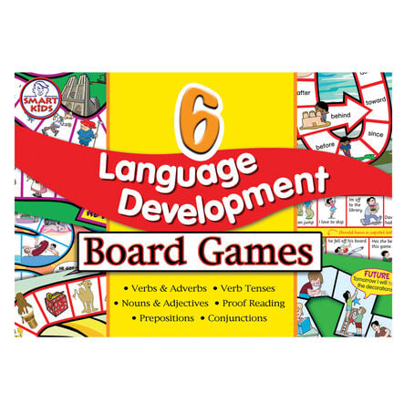 Smart Kids 6 Language Development Board Games  hi\-res