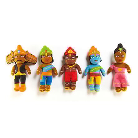 Washable Diwali Festival Story Basket 8pcs  hi\-res