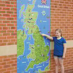 TTS Map of the UK Outdoor Classroom Map  hi-res