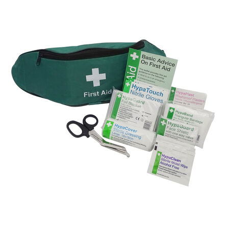 First Aid Bum Bag Kit BSI Compliant  hi\-res