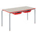 Crush Bent Rectangular Tray Table L1100mm  hi\-res
