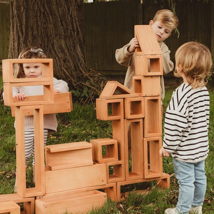 Outdoor Hollow Building Blocks 24pk  hi\-res