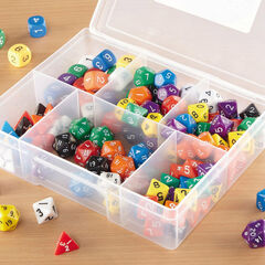 Polyhedral Dice Classroom Set 125pcs  Polyhedral Dice Classroom Set 125pcs  hi-res