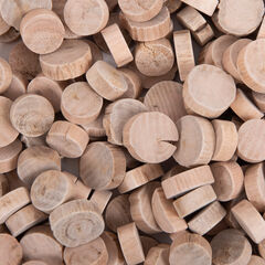 Natural Wood Craft Discs 1kg  Natural Wood Craft Discs 1kg  hi-res