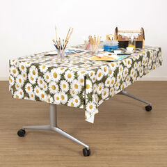 PVC Table Cover 1.4 x 1.7m Pebbles  PVC Table Cover 1.4 x 1.7m Pebbles  hi-res