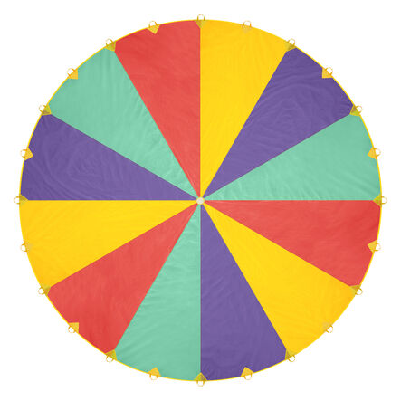 Multicoloured Playground Parachute 24 Handle 20ft  hi\-res