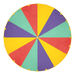 Multicoloured Playground Parachute 24 Handle 20ft  hi\-res