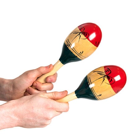 Tri Colour Maracas  hi\-res