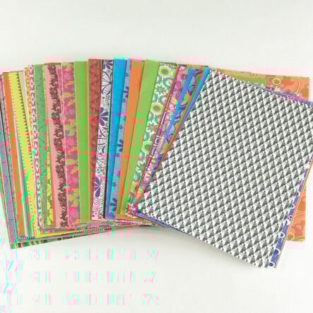 Decorative Hues Assorted Craft Papers 192pk  hi\-res