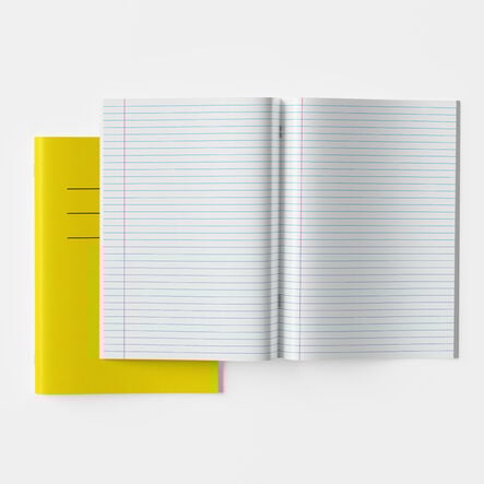 Choice Exercise Books A4+ 8mm R\x26M 80pg Yellow 50pk Yellow hi\-res