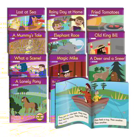 Letters \x26 Sounds Phonic Readers 12pk Phase 5 Non Fiction  hi\-res
