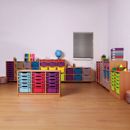 Mobile Column Tray Storage Supplied Empty  hi\-res