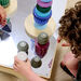 TTS Tonal Wooden Magnetic Stacking Shapes 12pk  hi\-res