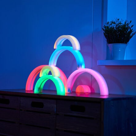 Rainbow Glow Arches  hi\-res