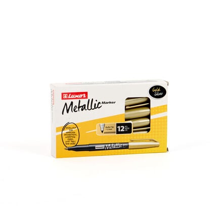 TTS Assorted Metallic Markers 12pk  hi\-res