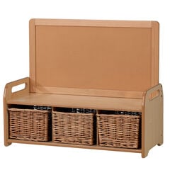 Millhouse Low Storage Unit W/ Display Board  hi-res