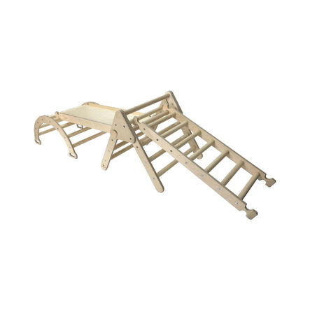 Nursery Climbing Set Natural Wood Natural Wood hi\-res