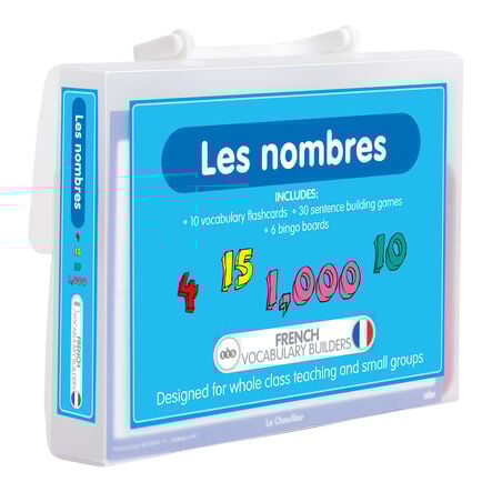 TTS French Numbers Vocabulary Builders Activity Cards  hi\-res