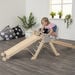 Pikler Inspired Climb \x26 Slide Nursery  hi\-res