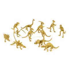 Small World Skeleton Fossil Dinosaurs 12pk  hi-res