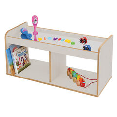 Solway Mirror Top Open Sided Unit Grey  hi-res