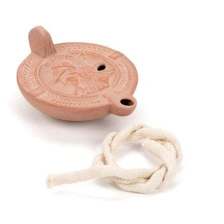 Ancient Greek Oil Lamp  hi\-res