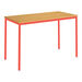 Welded Colour Frame Table 120x60cm  hi\-res